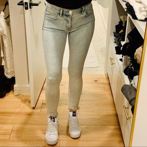 Current Elliott vintage wash jeans